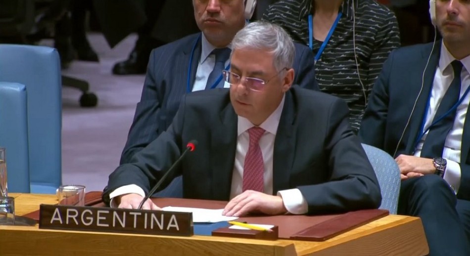 Argentina apoyó a Estados Unidos en la ONU y pidió la liberación del gendarme Nahuel Gallo